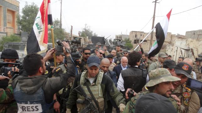 Iraq’s Abadi Visits Ramadi after Defeating ISIL
